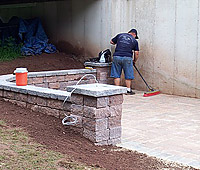 Retaining Wall Lighting