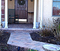 Concrete Paver Entry