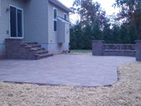 Patio in Gilbertsville