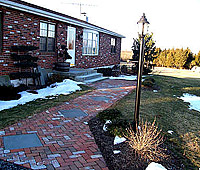 Interlocking Paver Path