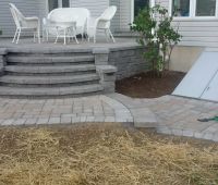 Hardscape Deck Steps