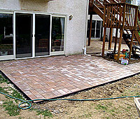 Interlocking Paver Deck