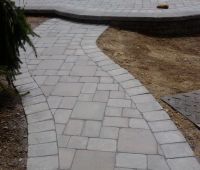 Stone Paver Deck