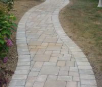 Stone Paver Pathway