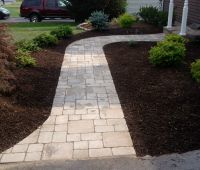 Stone Paver Entry