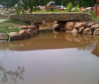 Pond Boulder Edging