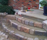 Natural Stone Stairs