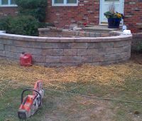 Concrete Retaining Wall