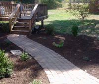 Interlock Paver Pathway