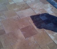 Paving Stone Deck