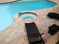 Deck Jacuzzi Hardscaping