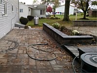 Stone Patio Hardscape