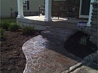 Stamped Concrete Hardscape