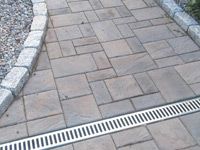 Paver Cobblestone Walkway